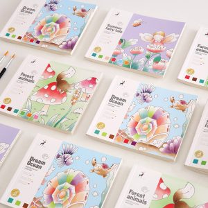 New Creative Watercolor Painting Book